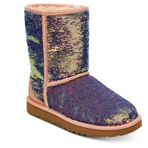 UGG Cosmo Short Sequin Boots